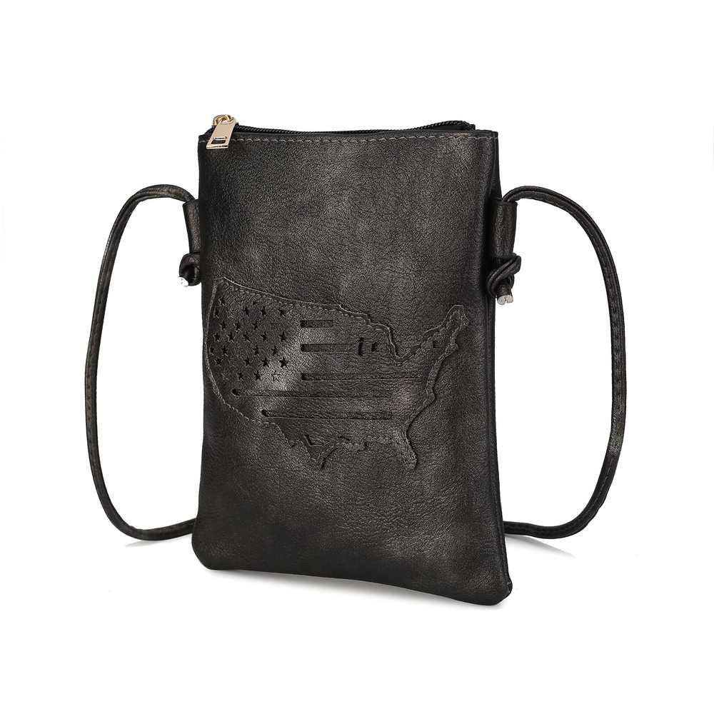 Crossbody Bag, Vegan Leather Desner Crossover Lady Handbag Small :o)